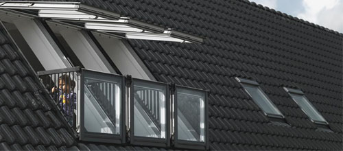 Une pose de velux